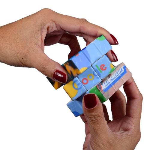 Puzzel Kubus wit