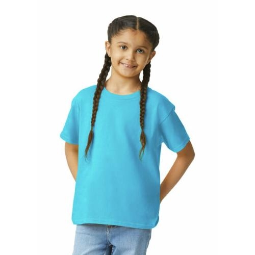 Gildan T-shirt SoftStyle SS for kids sapphire,l