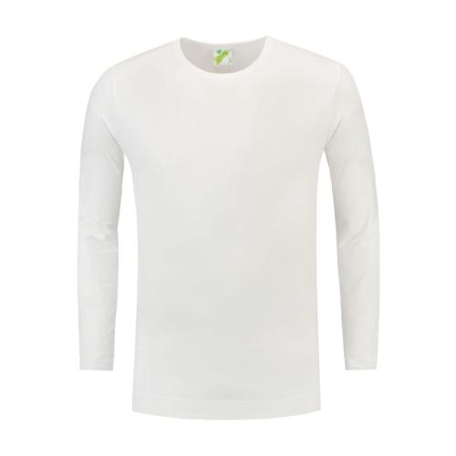 Lemon & Soda heren longsleeve wit,l