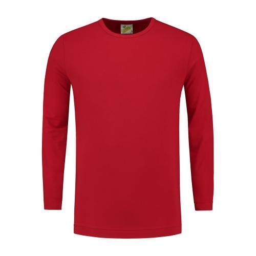 Lemon & Soda heren longsleeve rood,l