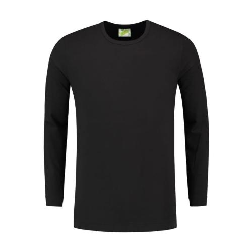 Lemon & Soda heren longsleeve zwart,l