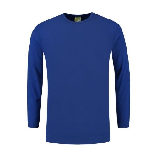 Lemon & Soda heren longsleeve royal blue,l