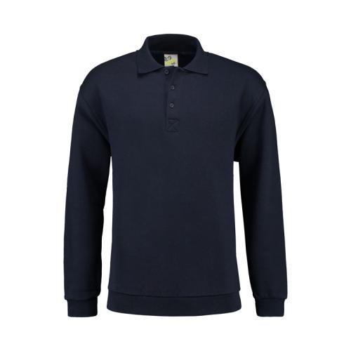 Lemon & Soda polo sweater unisex navy,l