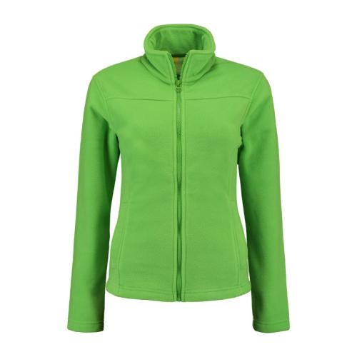 Freemont dames fleece jack lime,l