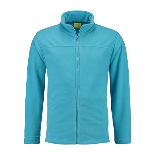 Oakland heren fleece jack turquoise,l