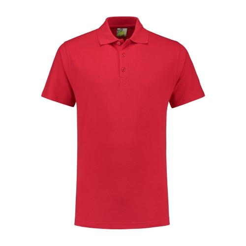 Lemon en Soda basic heren polo rood,2xl