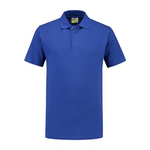 Lemon en Soda basic heren polo royal blue,l