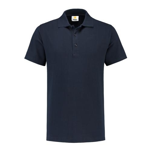 Lemon en Soda basic heren polo dark navy,l