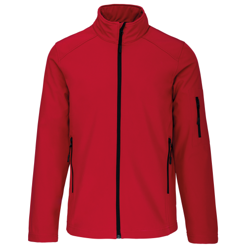 Kariban Heren Softshell rood,3xl