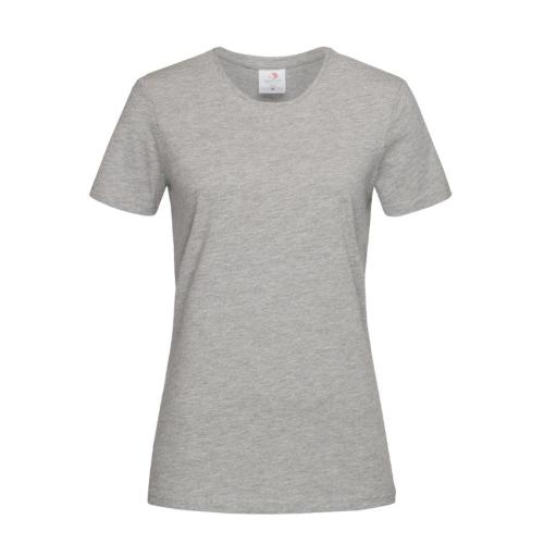 Stedman Classic dames T-shirt grey heather,l