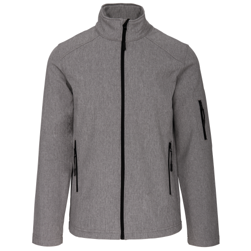 Kariban Heren Softshell marl grey,3xl