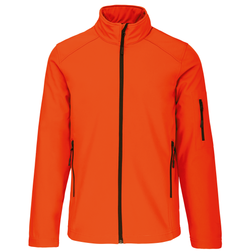 Kariban Heren Softshell fluor oranje,3xl