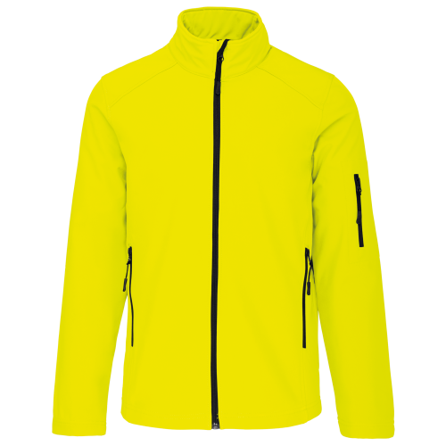 Kariban Heren Softshell fluorgeel,3xl