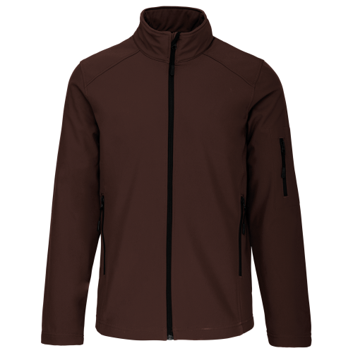 Kariban Heren Softshell chocolate,3xl