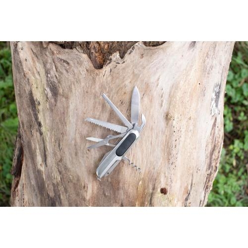 RVS 11-delig zakmes zilver