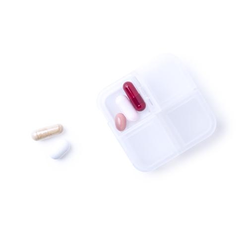 Pillendoosje Edmor wit