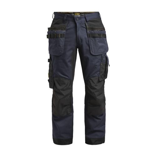 2164 Stretch broek navy/zwart,c44