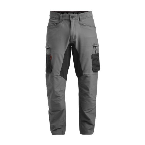2194 Stretch service broek donkergrijs/zwart,c42