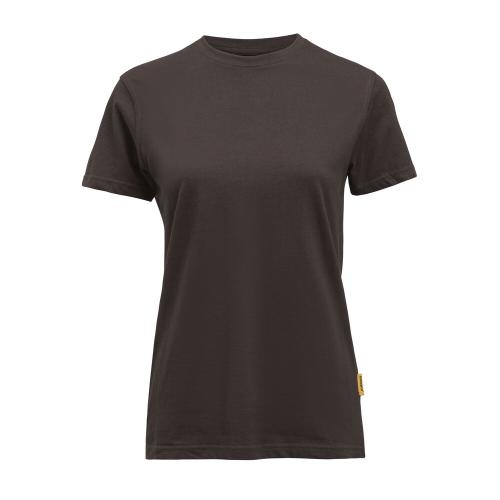 5265 dames T-shirt bruin,l