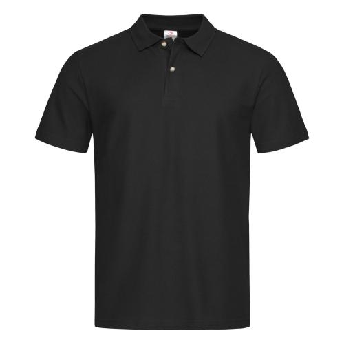 Stedman classic polo heren black opal,l