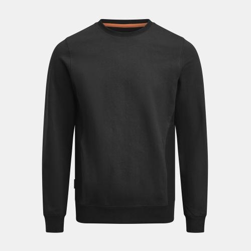 5402 Ronde hals sweatshirt zwart,l