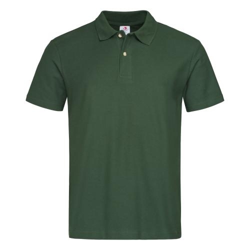 Stedman classic polo heren bottle green,l