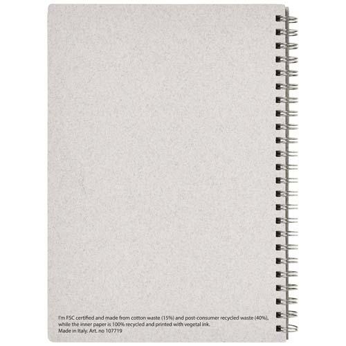 A5-formaat wire-O notitieboek wit