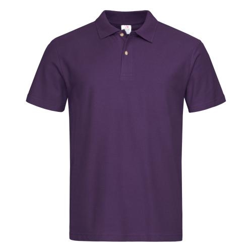 Stedman classic polo heren deep berry,l