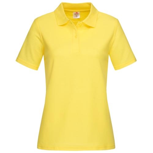 Stedman dames polo geel,l