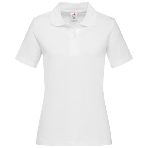 Stedman dames polo wit,l