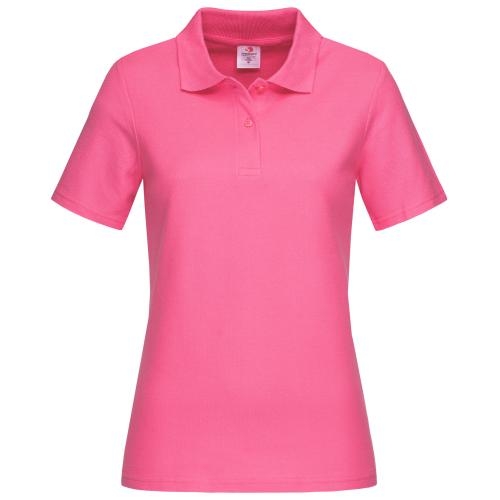 Stedman dames polo sweet pink,l