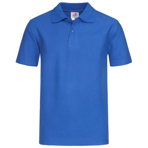 Stedman kinder polo by Hanes bright royal,l