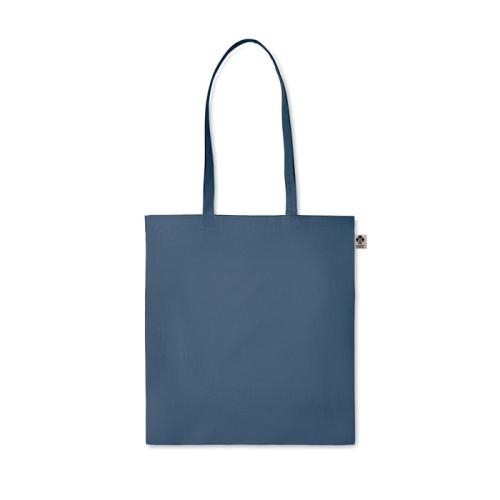 Organisch katoenen boodschappentas Zimder blauw