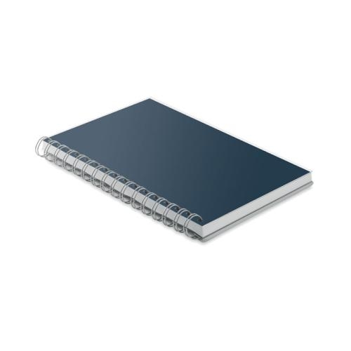 A5 notitieboek RPET kaft blauw