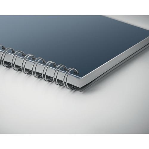 A5 notitieboek RPET kaft blauw