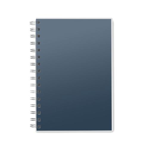 A5 notitieboek RPET kaft blauw
