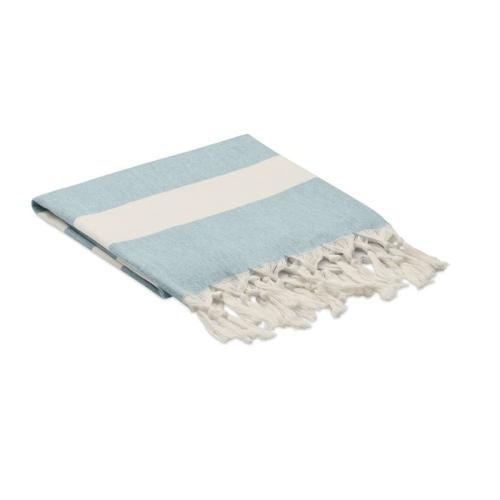 Hamam handdoek Agoura blauw