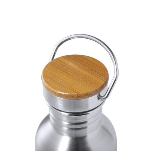 RVS drinkfles Rangler zilver
