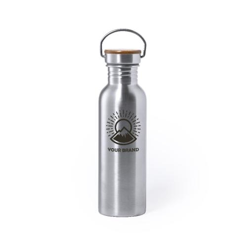 RVS drinkfles Rangler zilver
