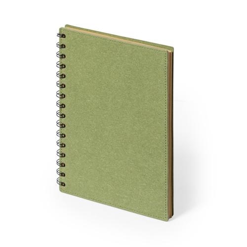 Notitieboek gerecyceld karton Idina zwart