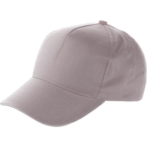Cap katoen grijs