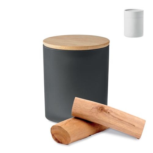 Plantaardige waskaars 120 gr zwart