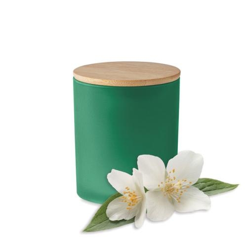 Plantaardige waskaars 120 gr groen
