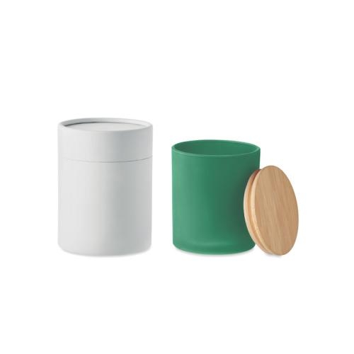 Plantaardige waskaars 120 gr groen