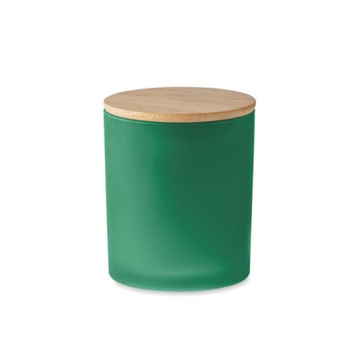 Plantaardige waskaars 120 gr groen