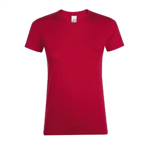 Regent T-shirt dames rood,l