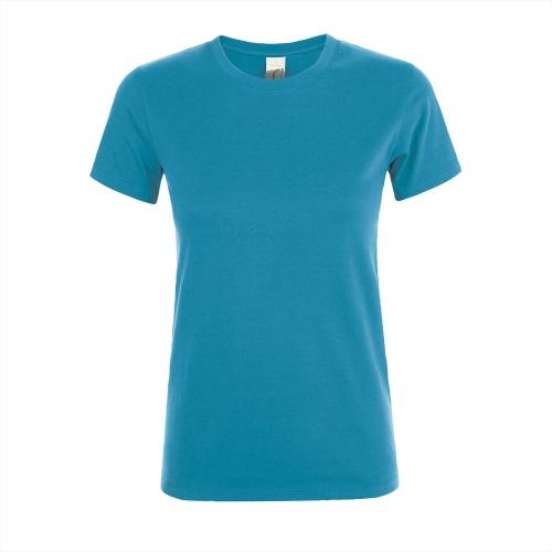 Regent T-shirt dames aqua,l