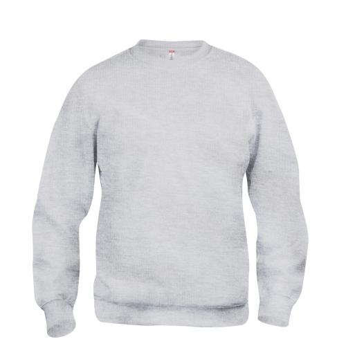 Basic roundneck sweater unisex ash,l
