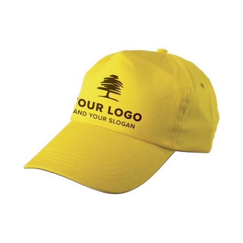 Katoenen cap blauw