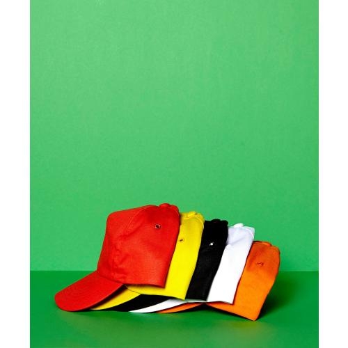 Katoenen cap blauw